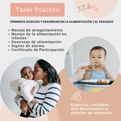 Primeros auxilios y seguridad en la alimentación y tragado.